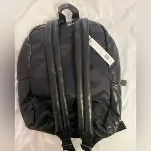 Marc Jacobs black pleated backpack new with tags Marc Jacobs Quilted Nylon Backpack on SALE | Saks OFF 5TH main image 4